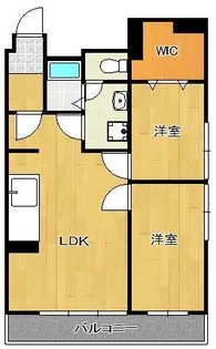 ベルガ熊谷【2階】の間取り