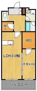 アヴィニールグランデ金田【3階】の間取り