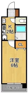 GROWTH SI清水【8階】の間取り