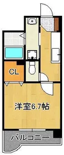ボニート到津【1階】の間取り