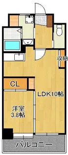 プルーム真鶴【2階】の間取り