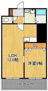 フェルト515【4階】の間取り