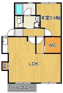 コーポ三好 パート2【2階】の間取り