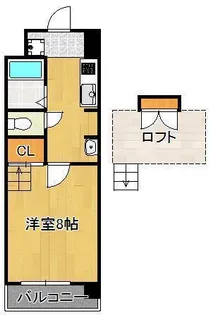 ウエルネス緑ヶ丘【2階】の間取り