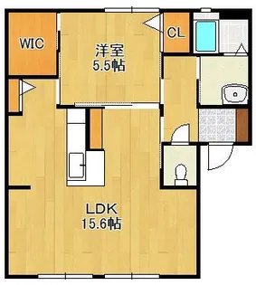 ヒルサイド都【1階】の間取り
