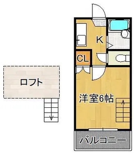 オアシス清水(旧KIYOMIZUレジデンス)【1階】の間取り