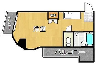 K-2西小倉ビル【9階】の間取り