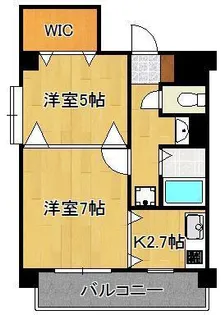 グレイス中井【2階】の間取り