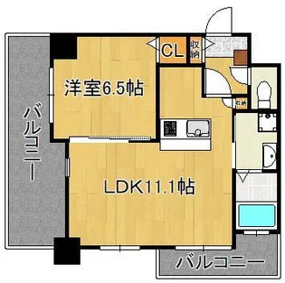 Allons-y【5階】の間取り