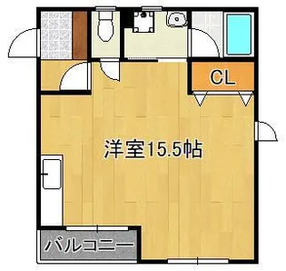 ベルベデール大門【3階】の間取り