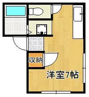 プレジールさかい【2階】の間取り