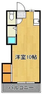 オアシス下到津ⅡB棟【1階】の間取り