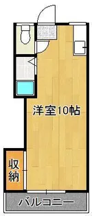 オアシス下到津ⅡB棟【1階】の間取り