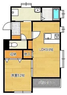サンシャイン【3階】の間取り