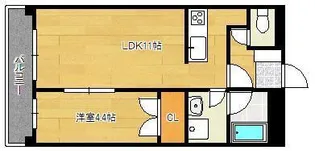 ZEN’S清水【3階】の間取り