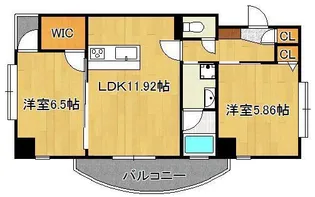 サンシャインⅡ【4階】の間取り