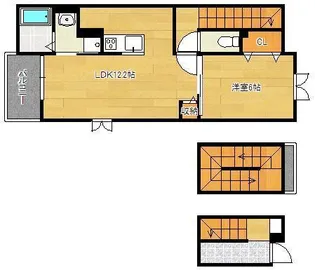 M’s SQUARE A【3階】の間取り