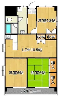 第17共立ビル【11階】の間取り
