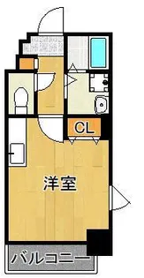 ベルガ南小倉(旧アピアランス南小倉)【8階】の間取り