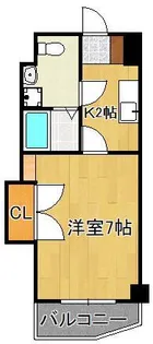 メゾンブリアント【2階】の間取り