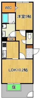 エトワール中井【1階】の間取り