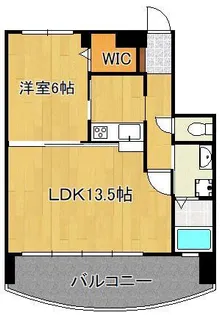 サンシャイン プリンセス 北九州【2階】の間取り