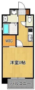 ハーヌルNakai【2階】の間取り