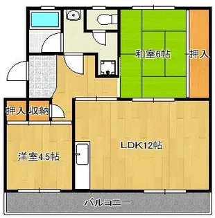 アブニール篠崎第一ビル【3階】の間取り