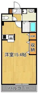 ラ・ポール中井【2階】の間取り