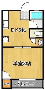 グレイスコート井掘【2階】の間取り