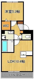 クラポンテMⅢ【2階】の間取り