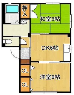 アコールⅠ【1階】の間取り