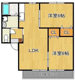 ハイムベル【1階】の間取り