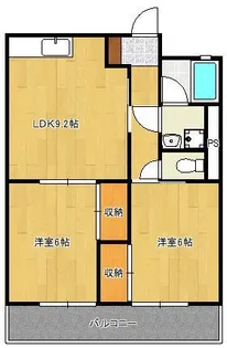 有田興産ビル【4階】の間取り