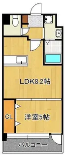 No.50 A・priori南小倉【4階】の間取り