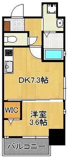 Sugar Park(シュガーパーク)【6階】の間取り