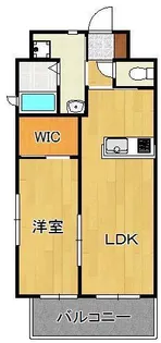 キャトルセゾン中井【6階】の間取り