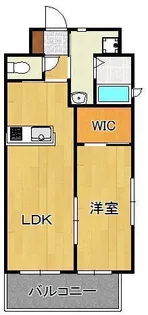 キャトルセゾン中井【8階】の間取り