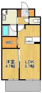 四季荘【3階】の間取り