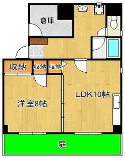 サルヴァトーレ西小倉【1階】の間取り
