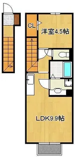 エスペランサ今町【2階】の間取り