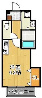 エンゼルコート清水Ⅱ【1階】の間取り