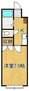 1Kの間取り画像