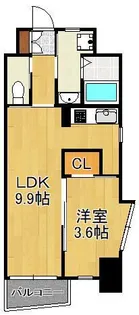 MGA城内【8階】の間取り