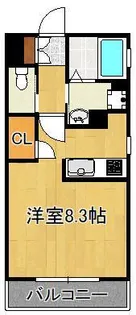 EL CEREZO【4階】の間取り