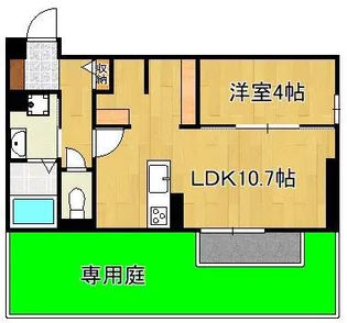 サンヒルズ【1階】の間取り