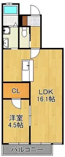 La Casa Felice【1階】の間取り