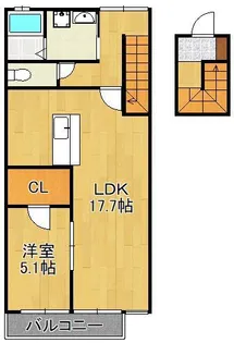 La Casa Felice【2階】の間取り
