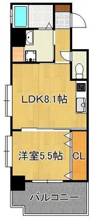 MTOビル【5階】の間取り