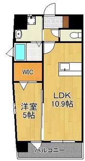 Tパーク歯大前【7階】の間取り